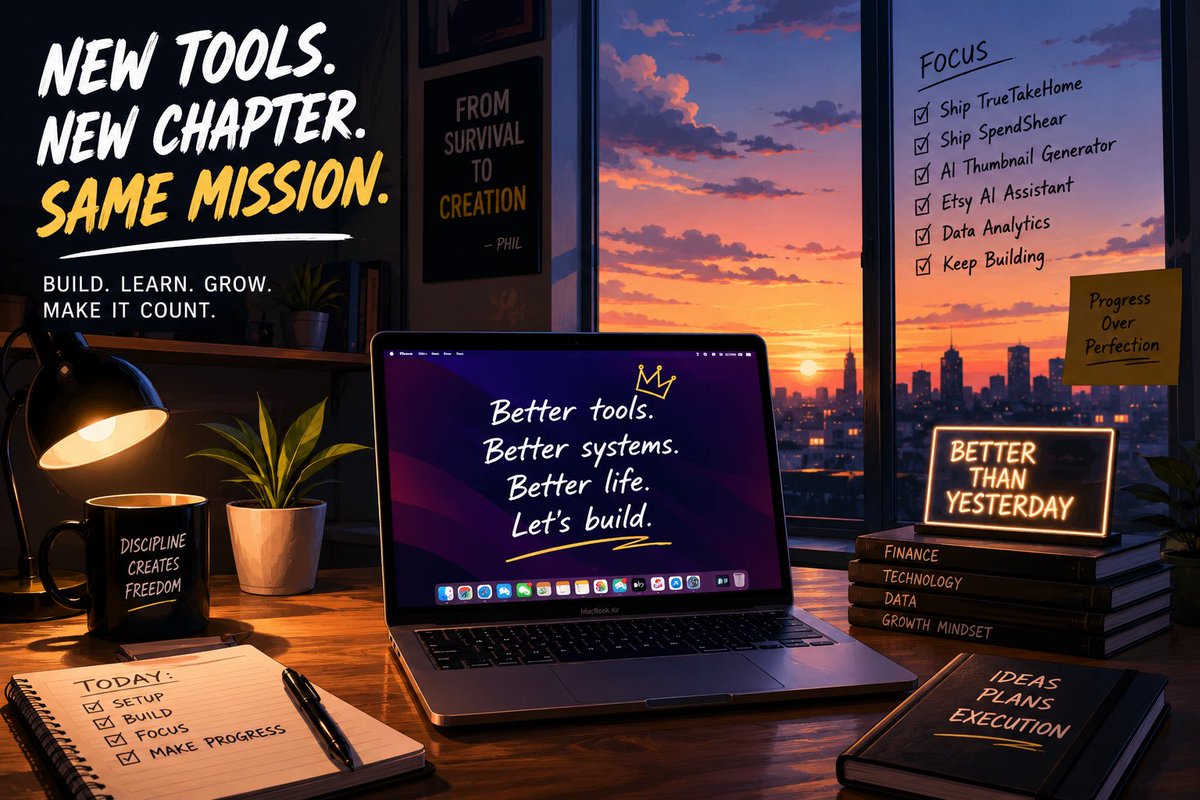 vtguy65's tweet photo. A few years ago I was fighting just to survive.

Today I’m setting up a brand new M-series MacBook to build apps, finish projects, and continue my degree in data analytics.

Life can change slowly… then all at once. 🧵 https://t.co/Y9bifBbiK5