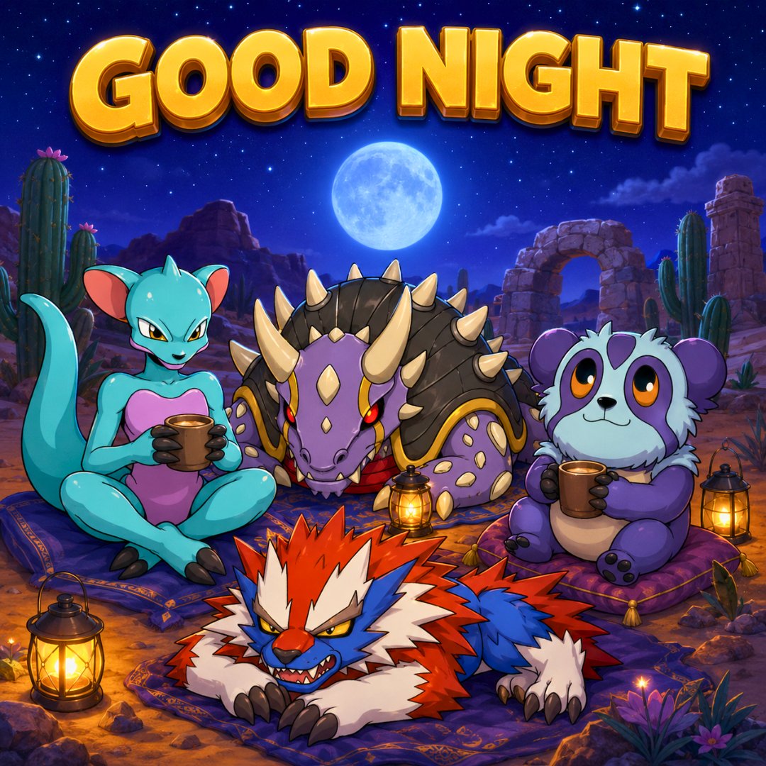 Companeons's tweet photo. GN Companeons fam 🌙🔥

Another day closer to Phase 2 momentum.

Companeons NFTs are limited to 5,555 total supply, and around 2,000 were already minted in Phase 1.

The next wave is loading while the community sleeps 👀

🎁 GN MystiKeys Giveaway
5 winners = 1 MystiKey each

To enter:
✅ Follow @Companeons @solskypilots
✅ Like + RT
✅ Tag 3 friends

Winners in 24h ⏳