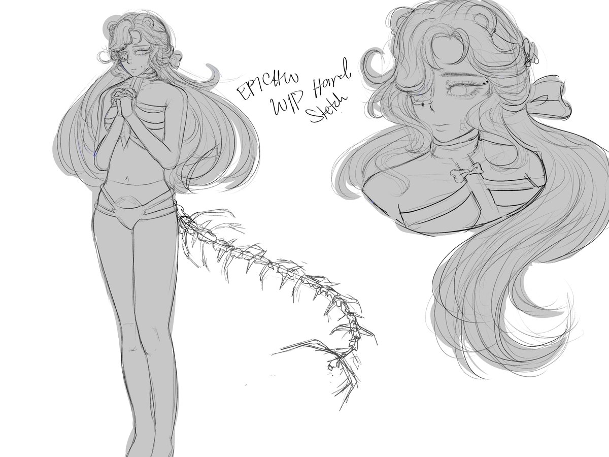 __epichuu's tweet photo. rough sketch https://t.co/MyJ4wLvSsc