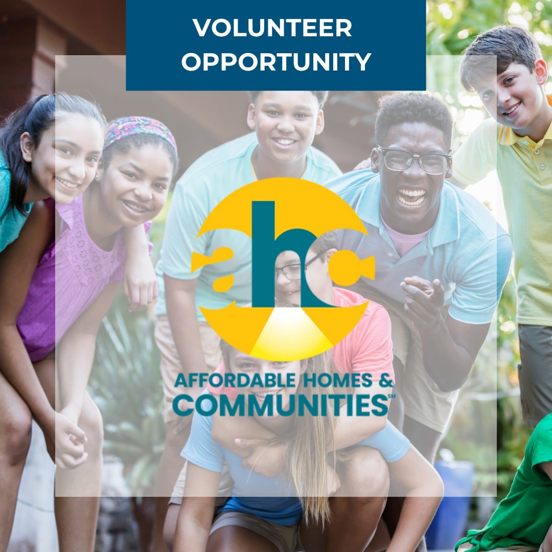volarlington's tweet photo. Calling all teens! Affordable Homes &amp; Communities (AHC) produces and preserves affordable housing + provides resident services programs, including summer camps.

AHC is seeking energetic, responsible volunteer camp counselors.

Learn more &amp; apply: https://t.co/4eZL5VCN6S https://t.co/zjn7Aa8DQ6