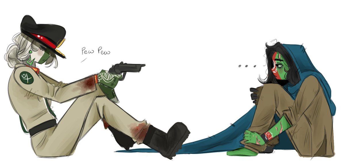 Onaam_Pak's tweet photo. Trying new brushes lol
#countryhumans
#countryhumansPakistan
#countryhumansAfghanistan https://t.co/vFvYppqeUI