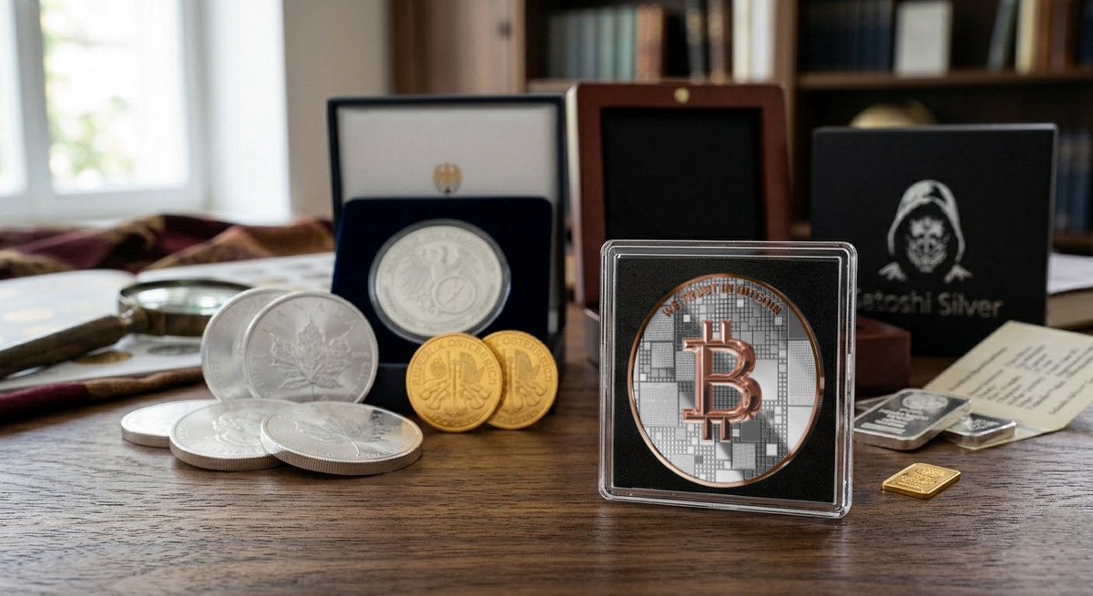 Satoshi_Silver_'s tweet photo. Gold 🪙 & Silber 🥈: Mehr als nur glänzendes Metall!
Wer sein Vermögen langfristig schützen will, kommt an Edelmetallen kaum vorbei. Während Gold der klassische Fels in der Brandung ist, bietet Silber aktuell extrem spannende Chancen.
Besonders eine physische Silbermünzmedaille im Depot verbindet echten Sachwertschutz mit Flexibilität.
Wie sichert ihr euch gegen die Inflation ab? Setzt ihr eher auf das goldene oder das silberne Edelmetall? 👇
#Edelmetalle #Gold #Silber #Geldanlage #Finanzen #Sachwerte