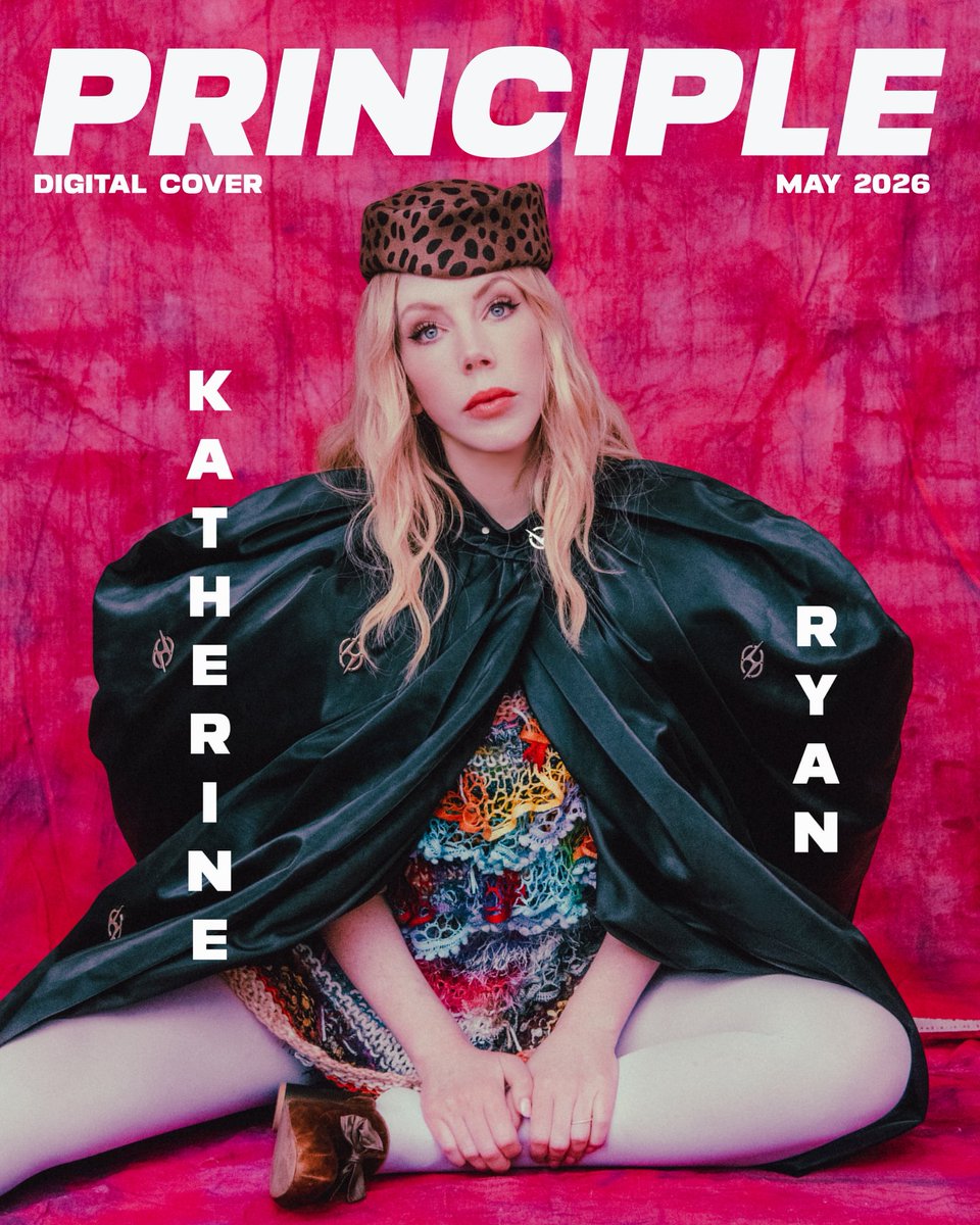 PrincipleMag's tweet photo. Coming in HOT!🔥🩷

For our new May cover story, we speak to in-demand comedian Katherine Ryan (@Kathbum) as she gets candid about kids, cosmetic surgery, toxic exes, and her pending hot girl era 😮‍💨

Read full interview: https://t.co/i1K9ZoJhFZ https://t.co/1g4sAm2PFg