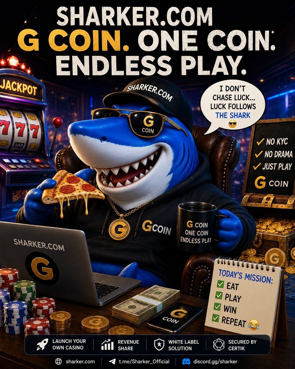 skonsid's tweet photo. @Unemployydd @Duelbits Honestly, the Sharks Army @Sharker_com is one of the coolest crypto communities I’ve joined lately 🦈🔥
Great people, great alpha, insane energy, and they constantly reward the community with awesome bonuses like this 💸 https://t.co/DeSpKERD8G