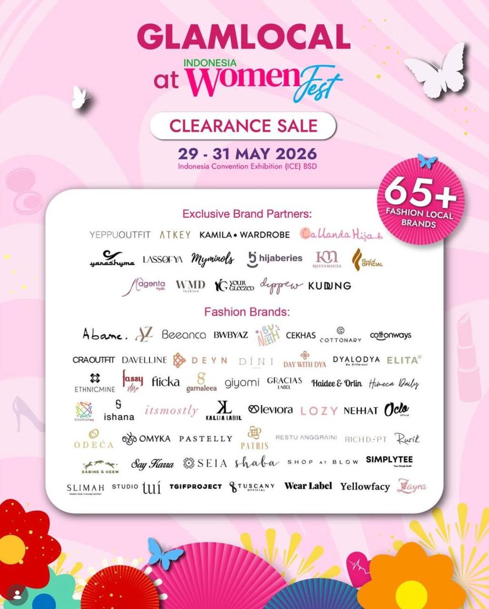 ppyno0's tweet photo. JOIN GROUP JASTIPBYNIII : GLAMLOCAL

Biar ga ketinggalan info open jastip, live shopping, restock, &amp; hidden finds ✨🛍️

https://t.co/0EPgtYGVYt

🎀 Update event &amp; open PO tercepat
📦 Live shopping during event
🫧 Request item langsung

#jastip #glamlocal #openjastip #jastipmurah https://t.co/LTbQRlCALC