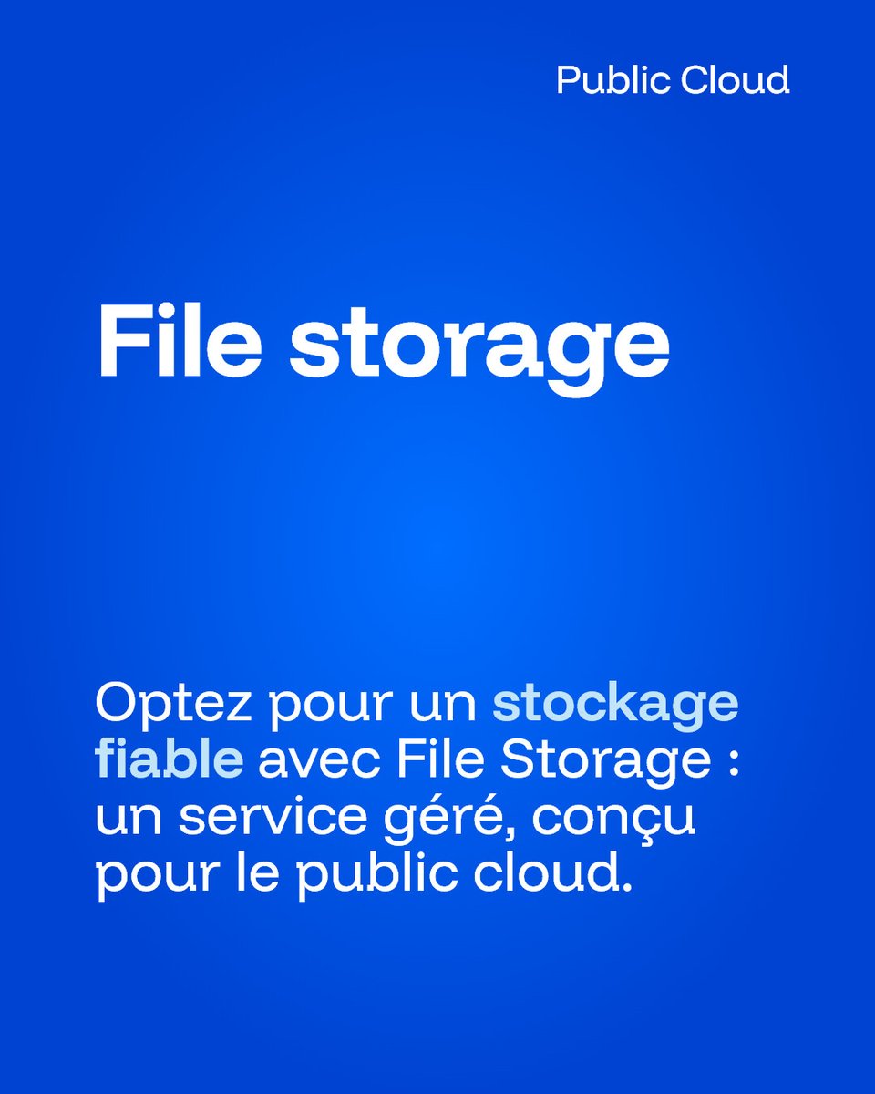 OVHcloud_FR's tweet photo. 🚨Dernières sorties produits !
Public Cloud : ClickHouse, File Storage
Bare Metal : Scale Intel, High Grade

Des solutions conçues pour allier performance et fiabilité afin d'accompagner vos projets.