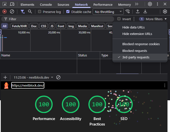 NextBlockCMS's tweet photo. Forms in Nextblock CMS just got un-spammable 🛡️

Out-of-the-box invisible Honeypots protect you silently. Need more? Opt-in to Cloudflare Turnstile or reCAPTCHA v3.

Best part? We use next/script conditional loading. If it's not active, 0 bytes are requested. No Lighthouse lag! https://t.co/kmjSYIPEKD