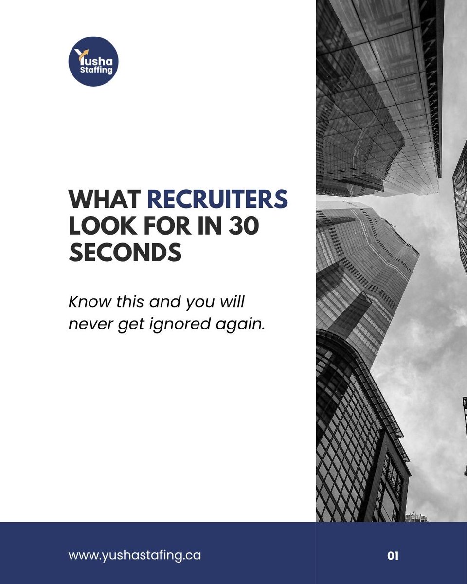 YushaInfo's tweet photo. You spent 3 hours on your resume. 
A recruiter spent 30 seconds on it.
Visit  https://t.co/Ku4ghDMDwy or DM us today.

#RecruitingTips #YushaStaffing #ResumeHelp #JobSearch #CareerAdvice #GetHired #Recruitment
#JobHunting #ResumeWriting #JobSeekers #HiringNow #CareerTips https://t.co/FyDkoxHKub