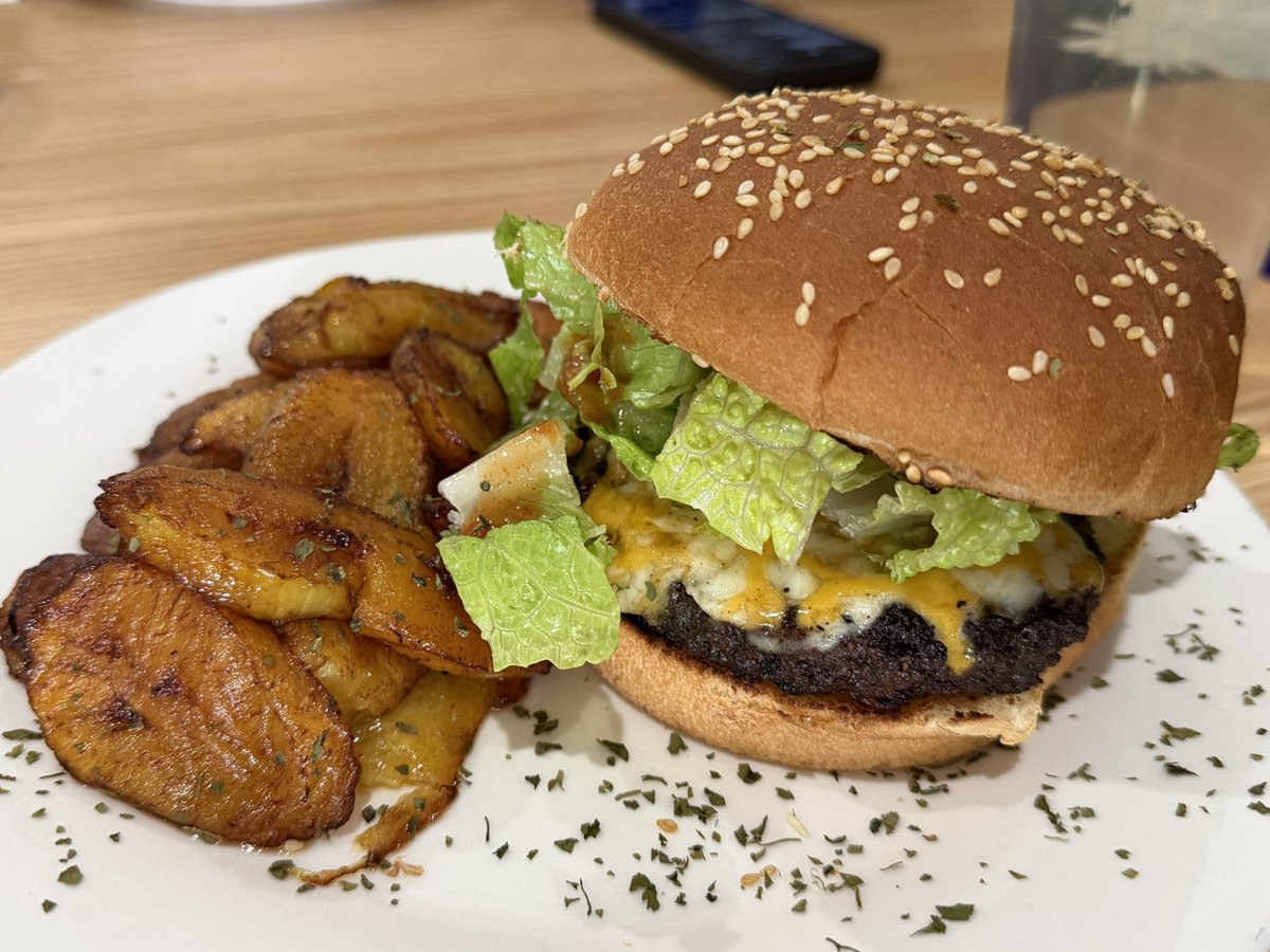 14850dining's tweet photo. Happy National Burger Day! Yes, there’s a separate National Veggie Burger Day and a separate National Cheeseburger Day. I swear we are not making this up. What’s on your burger today? https://t.co/XWqyWEbxfc