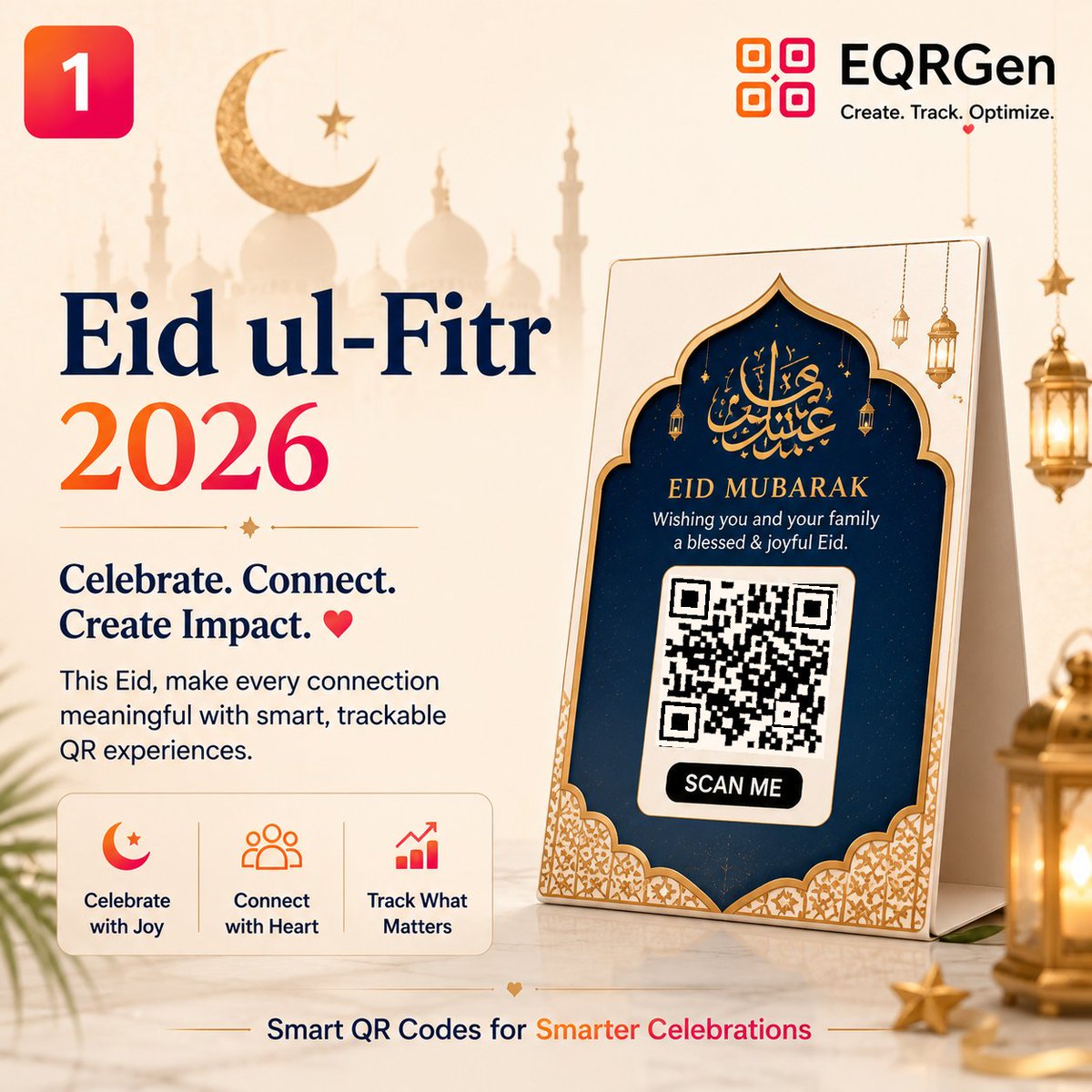 opcodera's tweet photo. Eid celebrations are evolving. 🌙📷 QR codes are more than “scan here” boxes now.  📷 Unlock offers 📷 Track engagement 📷 https://t.co/wJl0yKS3Jb #EidMubarak #Eid2026 #QRCode https://t.co/7dn8BxbVhl