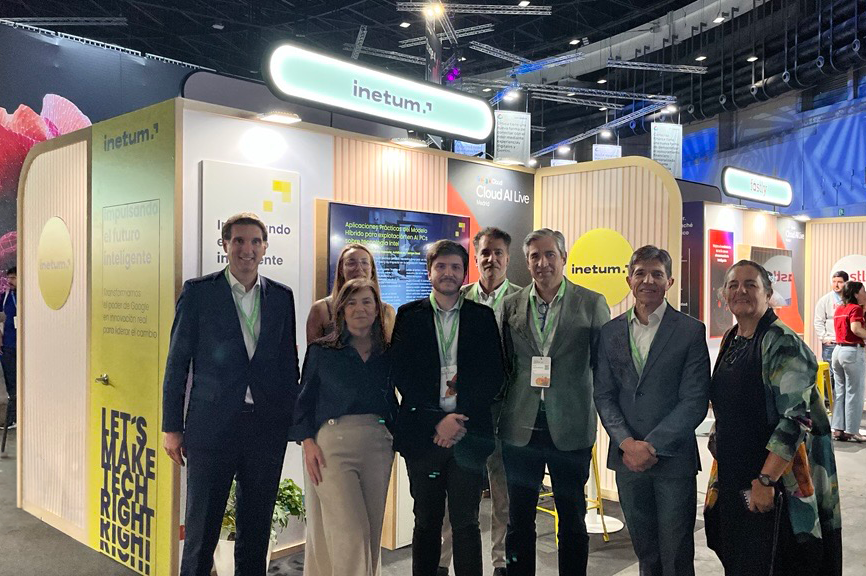 inetum_es's tweet photo. [#España] En el #CloudAILiveMadrid de @GoogleCloud_ES presentamos #CRAFT (Coborg Responsible AI Framework &amp; Toolkit), una plataforma de orquestación que ofrece una perspectiva integral para abordar la gobernanza y el despliegue responsable de agentes de IA.

#LetsMakeTechRight https://t.co/EYGyBgz12L