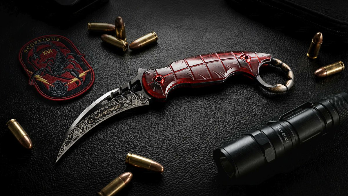 CODWarfareForum's tweet photo. Combat Knife and “Sombra Besada” Blueprint https://t.co/VVociK52fr