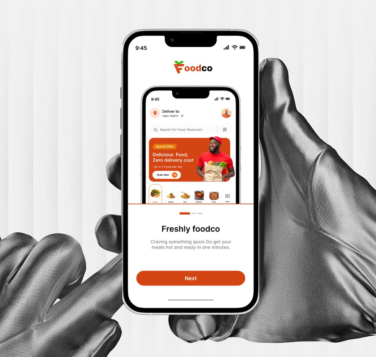 timi_graphics's tweet photo. designing the onboarding experience for a modern food delivery app — focused on simplicity, speed, and first impressions.
The goal was to create an experience that feels: • Clean and welcoming #uidesign #Foodapp #uxcasestudy I am available for design project https://t.co/CPRItcHA17