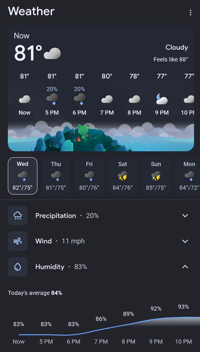 mail_outgoing's tweet photo. @sanson_ganbaru I wish it was only 64% RH here, that sounds nice. My window fogs up if I make it cool enough to be comfortable. https://t.co/cCocenN9Gr