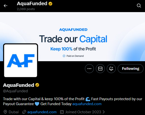 TraderWize's tweet photo. @AquaFunded @LewisAquaFunded "$1M" https://t.co/RW9jPn3f7o