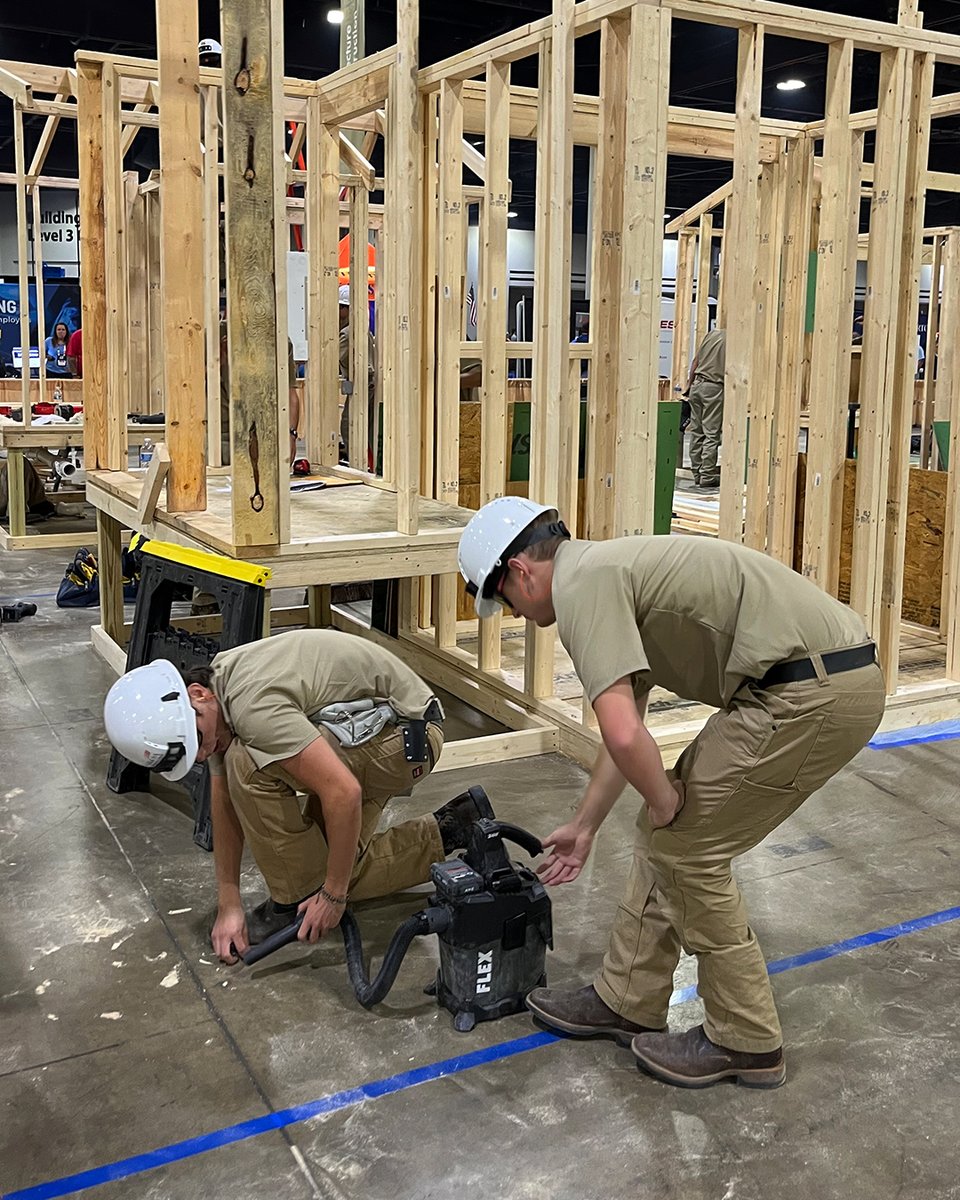 FLEXpowerna's tweet photo. FLEX is proud to support the next generation of skilled trades at the @SkillsUSA 2026 Championships, June 2-4 in Atlanta.​

As part of our commitment to workforce development, we’re equipping the TeamWorks competition with FLEX power tools.

Good luck, competitors! https://t.co/XDeD68Kusz