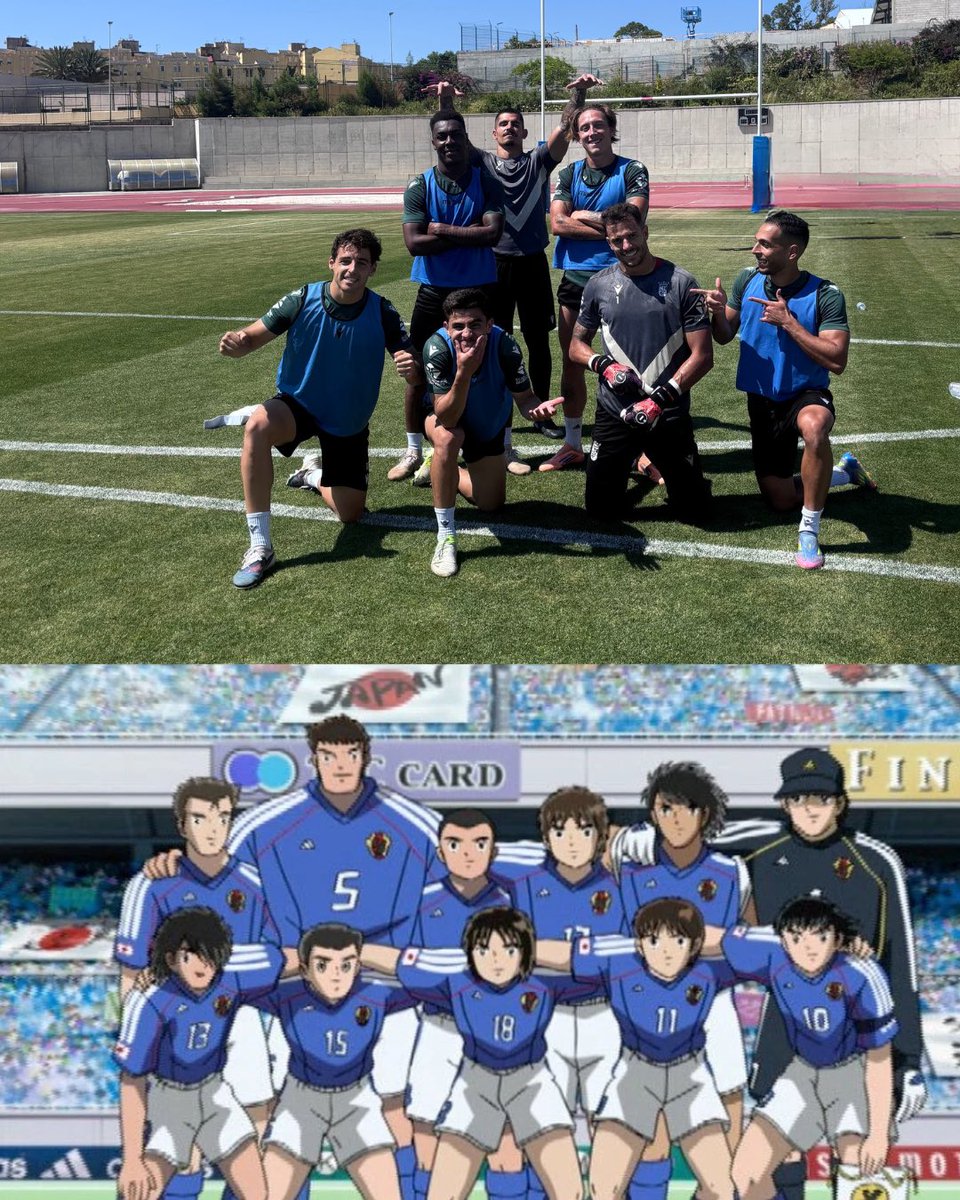 ADCeuta_FC's tweet photo. El equipo azul de hoy fue el 𝐖𝐈𝐍𝐍𝐈𝐍𝐆 𝐓𝐄𝐀𝐌 🏆

Pedro me ha insinuado un parecido razonable 🇯🇵😮
¿Cómo lo veis? 👀 https://t.co/x6i5RNUZ1X