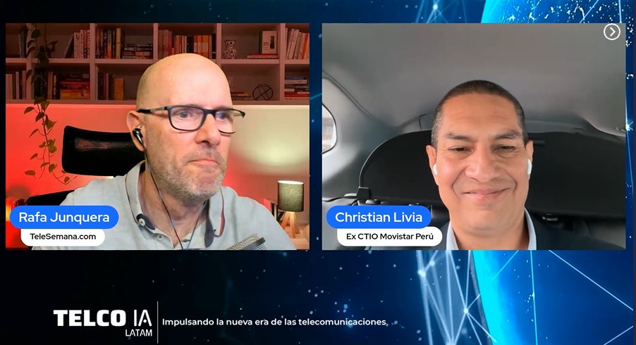 TeleSemana's tweet photo. 🔌¡EN VIVO! #TelcoIALatam2026
@cliviacavalie, Experto en Telecomunicaciones y ex CTIO de Movistar Perú, comparte su visión sobre lo que implica convertirse en una Telco AI-First.
¡Te esperamos aquí!🔗 https://t.co/dkwO4lLLEW
#InteligenciaArtificial #GenAI #Telco #TelcoIALatam https://t.co/XZypfemeCs