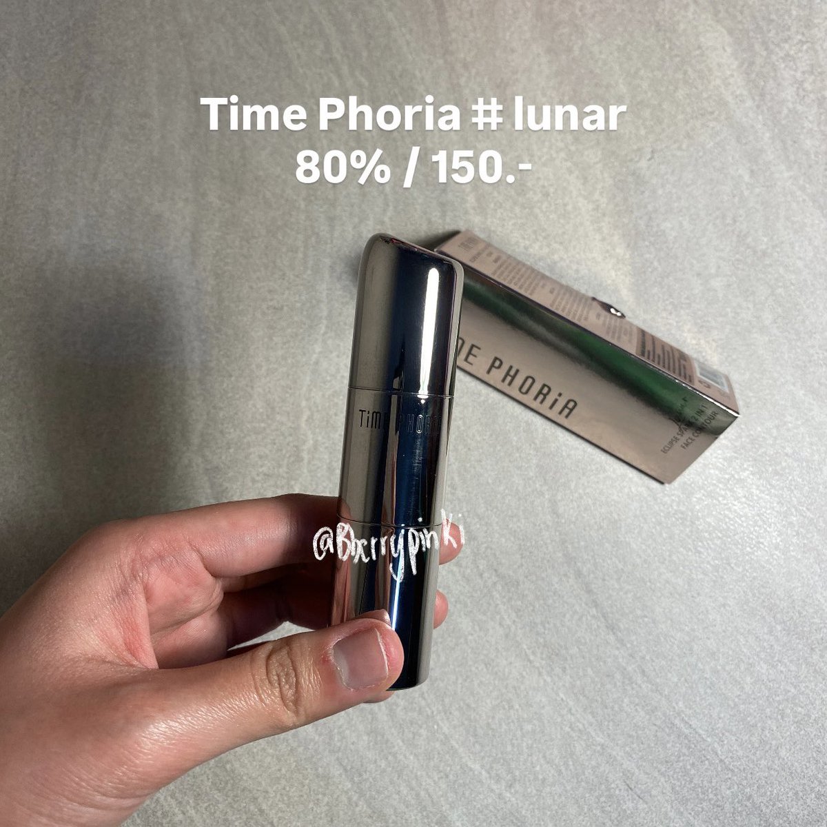 Bberrypinki's tweet photo. คอนทัวร์ Time Phoria # lunar คนสีผิวขาว-กลางใช้ได้ค่ะ สีไม่เข้มมาก ทาแล้วไม่ดำ แปรงอีกด้านยังอยู่ดีครบค่ะ มีกล่องพร้อม

🤍 80% / 150.- 

#ส่งต่อคอนทัวร์ #Timephorai #ส่งต่อ #ส่งต่อเครื่องสำอาง #ส่งต่อเครื่องสำอางมือสอง #ส่งต่อคสอ #คสอมือสอง https://t.co/K1weqOXPXJ