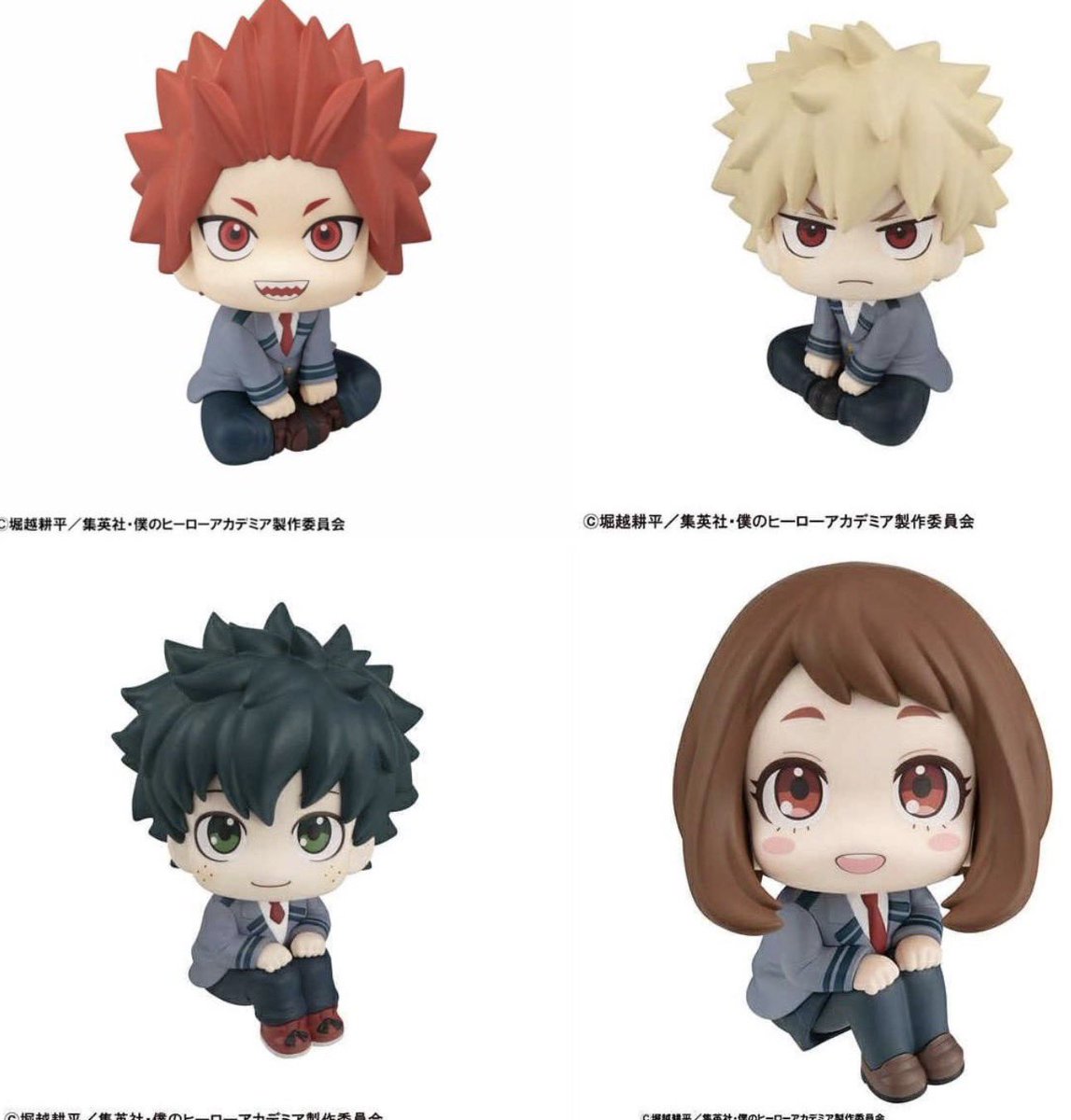 kiittyshima's tweet photo. i just realised izuocha and kiribaku are matching poses wah the cuties ever https://t.co/DDRUuajgjz