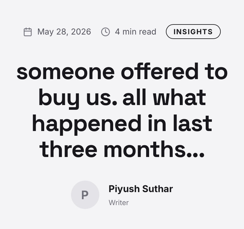gmdfounder's tweet photo. this is what happened with me in last three months while building @Getmedesign 

Check out the link in comments :) https://t.co/H5ODl2kLQh