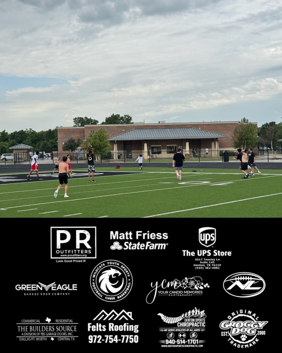 DentonGuyer_FB's tweet photo. 𝐆𝐮𝐲𝐞𝐫 𝐅𝐨𝐨𝐭𝐛𝐚𝐥𝐥 𝐂𝐚𝐦𝐩

Session 1 - Day 2 of Camp in the books!

The Wildcats are putting in the work! 

#Southside | #DifferentBreed https://t.co/mzmqlqAsue