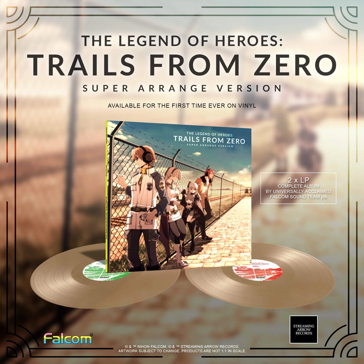 The Legend of Heroes: Trails from Zero Original Soundtrack 5xLP