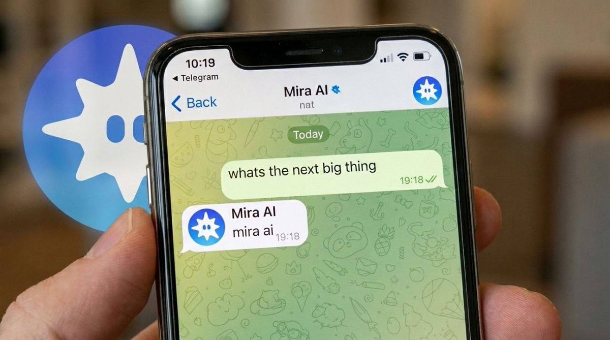 MiraTelegramAi's tweet photo. Woke up and asked Mira

“what’s the next big thing?”
Her reply?

“mira ai” 🔥 https://t.co/HZAz5NV22X