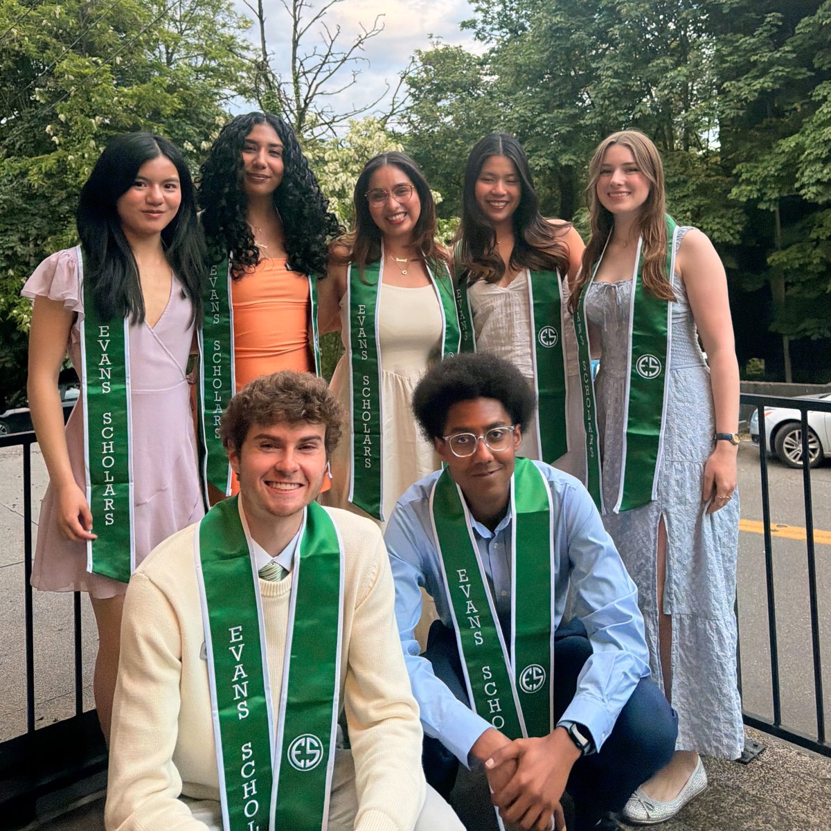 WGAESF's tweet photo. The end of one chapter but the beginning of so much more. 🥹 

Congratulations to the graduating Washington Evans Scholars! https://t.co/L60tJYONz2