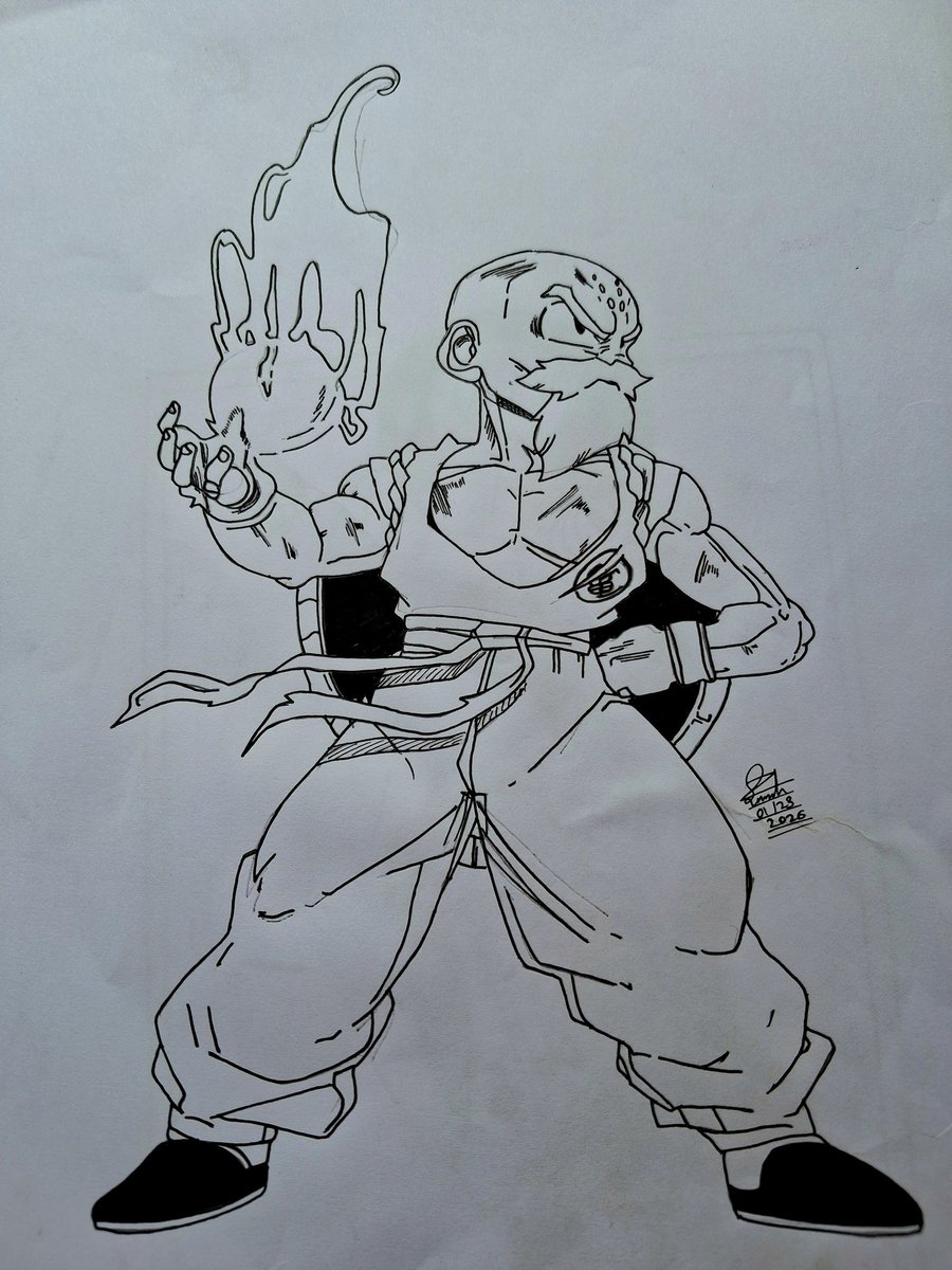 MSuryoda's tweet photo. #dragonball #krillin https://t.co/GZEHjcdUyY