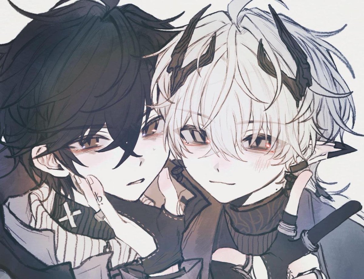 Vxtreme3's tweet photo. Two adorable little ones!（Cr.糖糖酱）

#ardaminA #Ardashir #ArknightsEndfield #Endfield #エンドフィールド https://t.co/vLBLLsi6VR