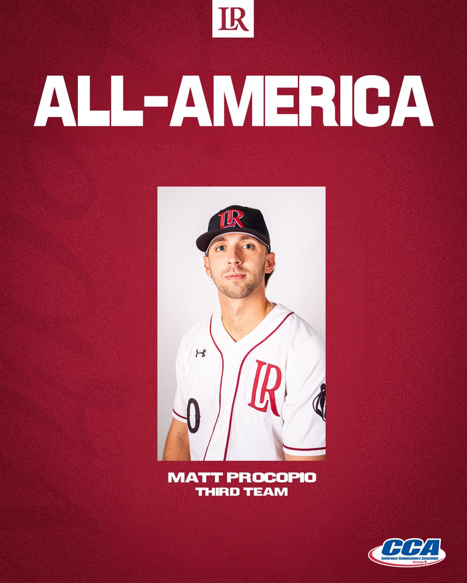 Baseball_LR's tweet photo. Matt Procopio has been named to the D2CCA All-America Third Team 👏 

#GOBEARS | #BetweenTheBricks https://t.co/xcDYGGhuib