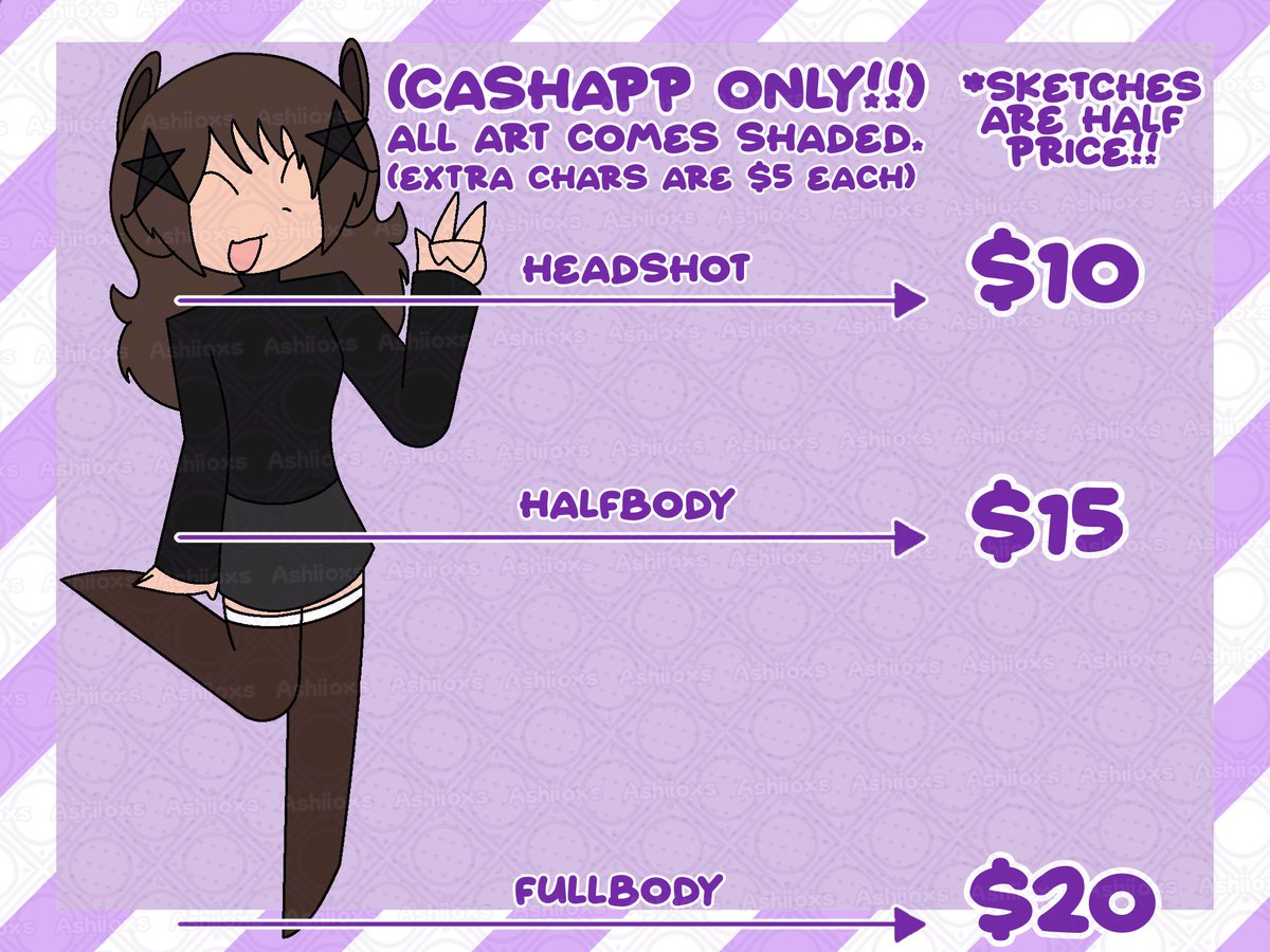 ashiioxsirl's tweet photo. ok, my first time doing this in a long while, buuut,,IM OPENING COMMISSIONS !!! FOR ACTUAL MONEY!!!! FOR REAL!!!!!
(more info below <3)
#artㅤㅤㅤㅤ #artcommissions #commissionsopen https://t.co/qTswUzhg9H