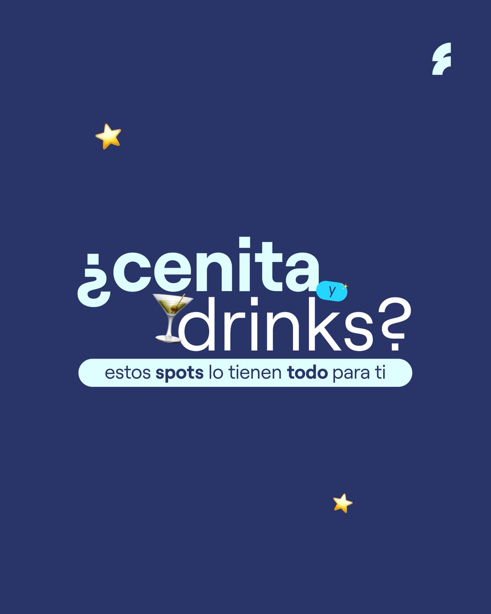 feekmx's tweet photo. Si tu plan es una cenita y drinks, estos spots son para ti 🍸🤩 reserva tu promoción a través de tu Feek App! 📲

#cena #date #quehacermty #finde https://t.co/1oRQGdKXRU