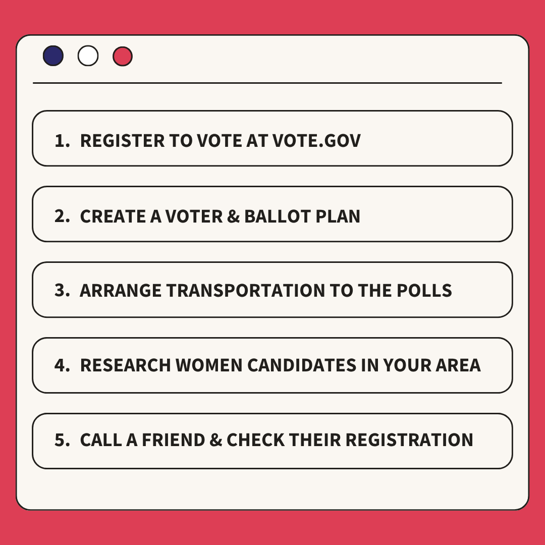 VoteRunLead's tweet photo. Are you #vote ready?

#PrimaryElections are approaching in several states, and now is the time to be proactive, not reactive. Check your #VoterRegistration. Register to vote. Make a plan to have your voice heard. Visit https://t.co/BThvEDSGP6 today. https://t.co/fB1eGfY4xz