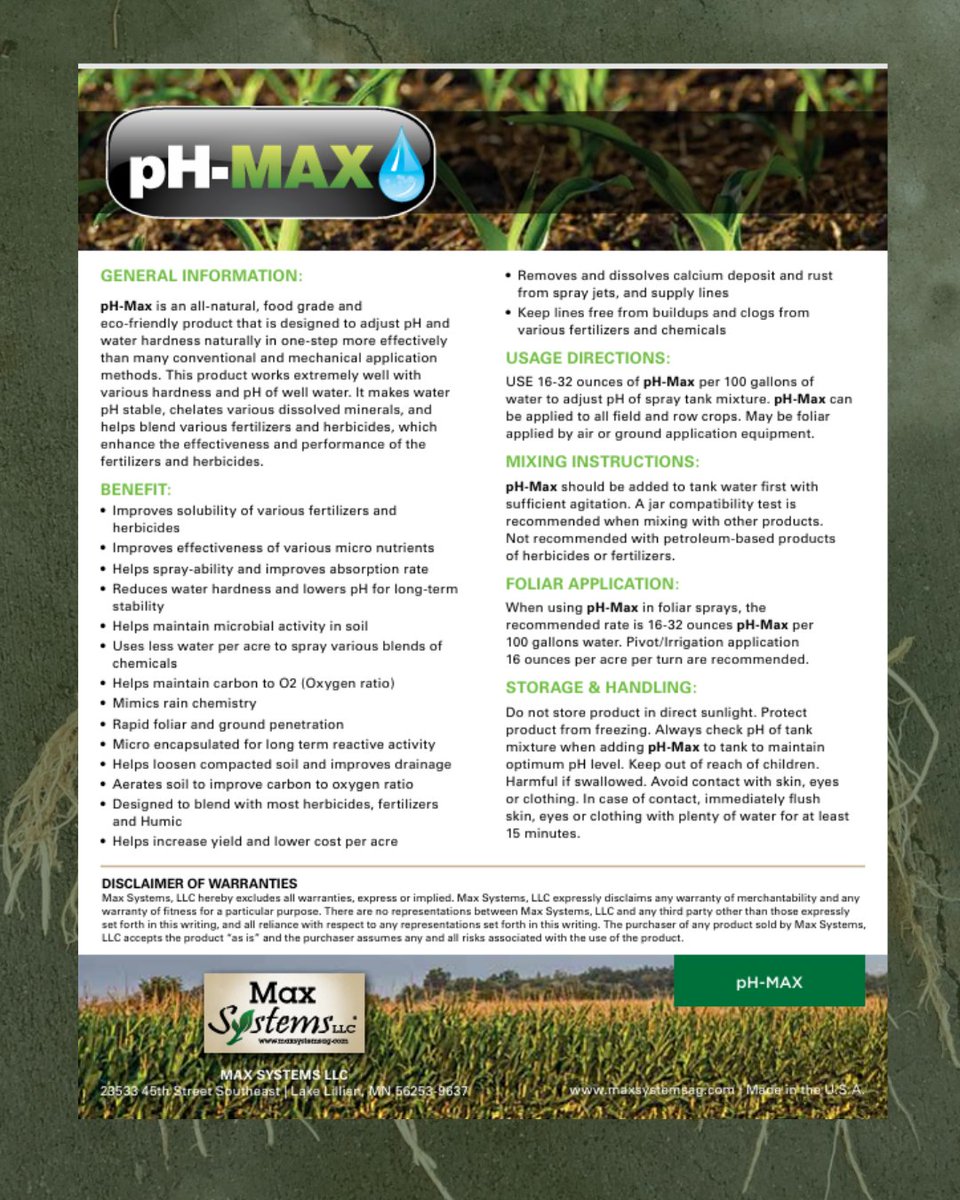 integrityagks's tweet photo. Tired of dumping AMS bags?? This product is one of our Top Sellers for the past 8 years!! Low use rate at 16oz/100, free up space on your spray trailer and kiss AMS bags goodbye forever. Give us a call! https://t.co/VvyOVx6AER
