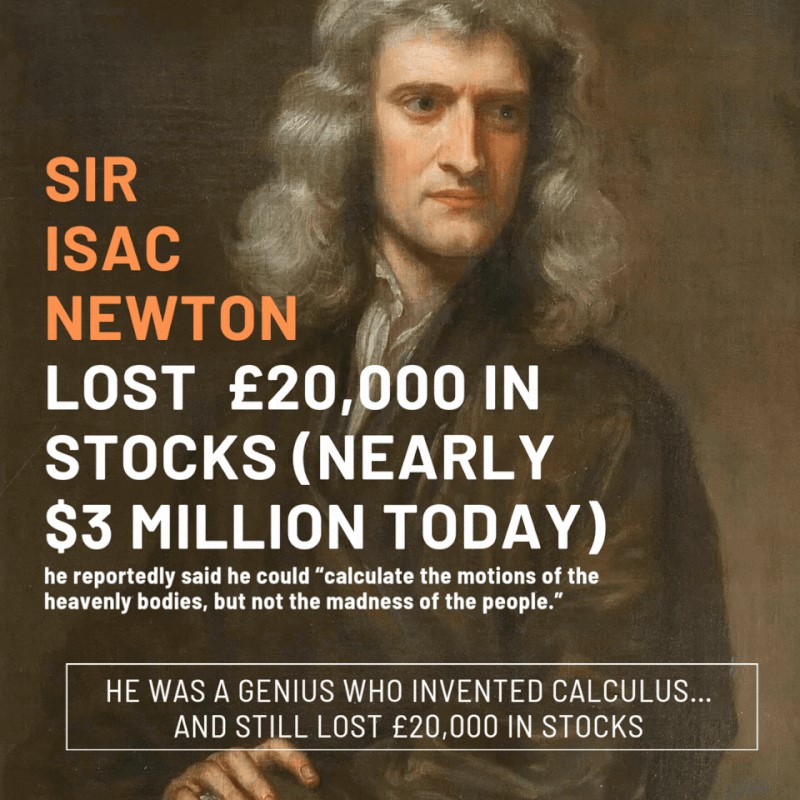 BogdanCapital's tweet photo. this is how sir isaac newton lost a fortune by making one very human mistake...
👇
https://t.co/R71wZSmmSN

#investing #stocks #wealth #finance https://t.co/jCkoY66auI