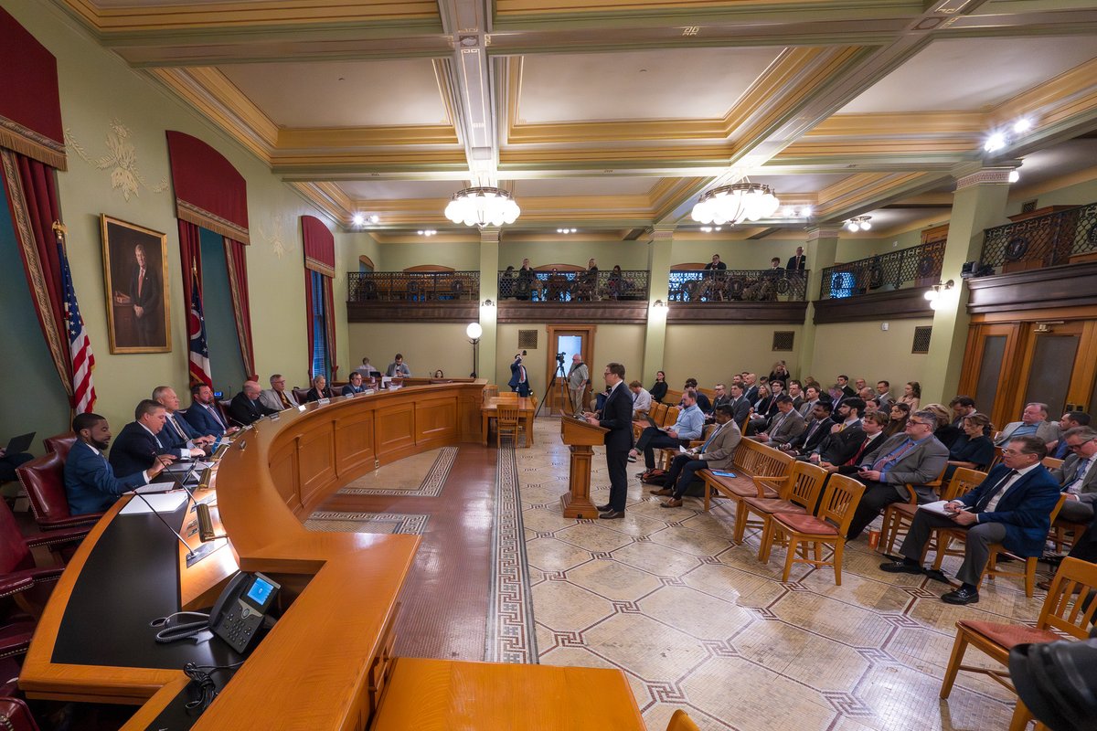 SenBrianChavez's tweet photo. Yesterday, Representative Adam Holmes and I co-chaired the first meeting of the Joint Data Center Committee. https://t.co/xrNhjt3J83