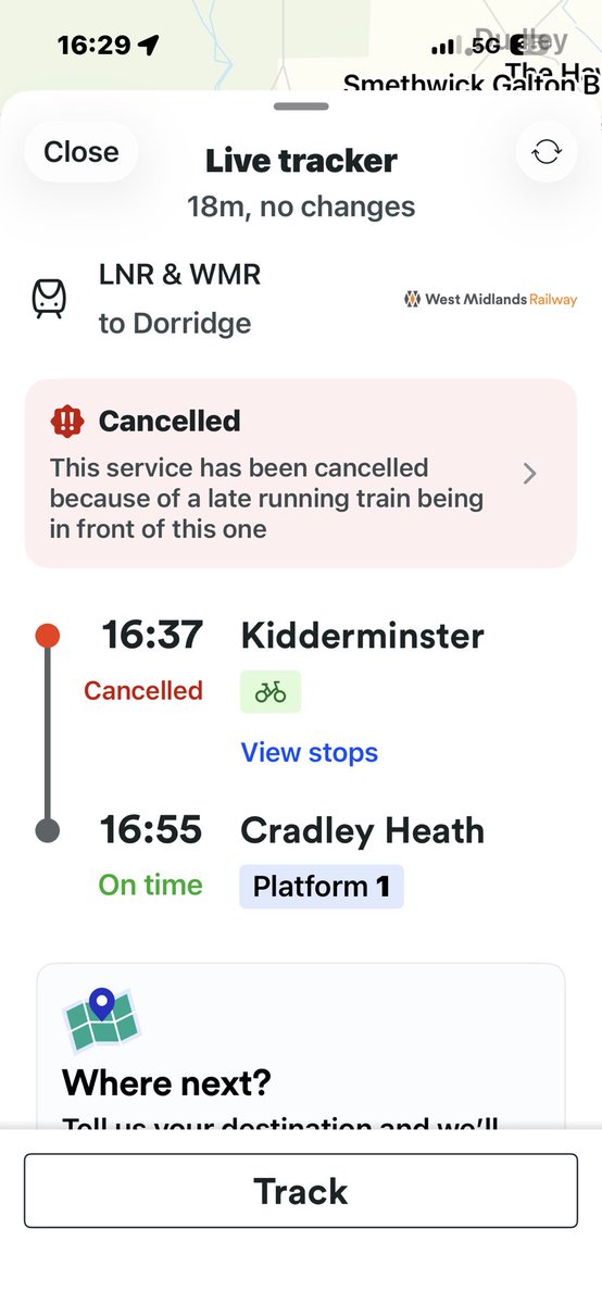 ClarkeSam925's tweet photo. @WestMidRailway 

Its like cancellation Bingo on the snow hill lines! 

Whats going on recently regarding these services?? https://t.co/8pSsc4dS4c