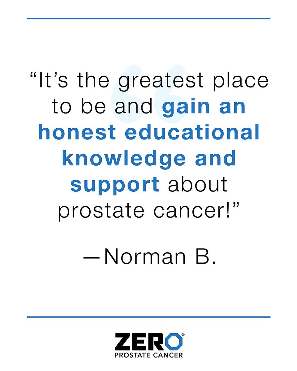 ZERO Prostate Cancer tweet media