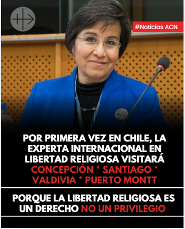ACN_Chile's tweet photo. Marcela Szymanski, durante su primer día en Santiago, sostuvo una reunión con Cristián Jara, director de la Oficina Nacional de Asuntos Religiosos, quien destacó la solidez y el aporte del trabajo realizado por @ACN_Chile  en materia de libertad religiosa. https://t.co/JM45FHO9Ft https://t.co/Z59rU6qIPj