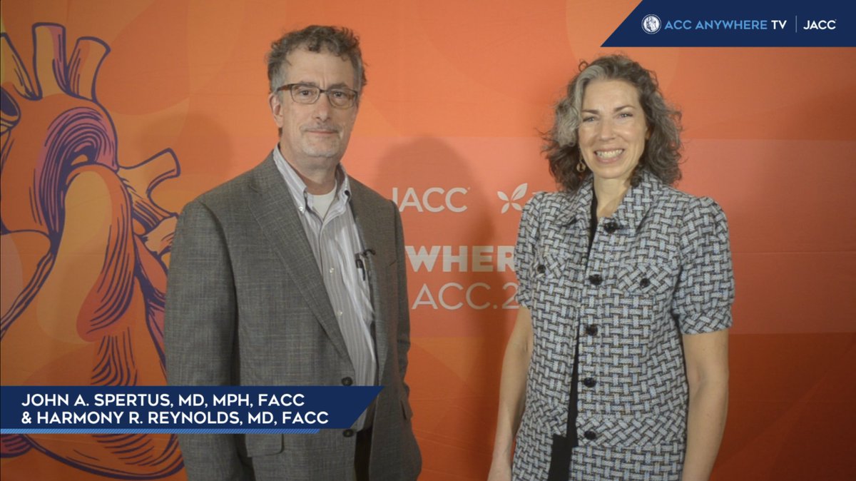 KansasACC's tweet photo. ICYMI: Drs. John Spertus (@jspertus) and Harmony Reynolds unpack key insights from the #ACC26 HARP-Plus MINOCA study in a Quick Takes video on #ACCAnywhere. A useful watch for a fast take on the findings and their clinical relevance. 📹 https://t.co/xEpcVLrdUM
 #CardioX https://t.co/NwGQLSbAar