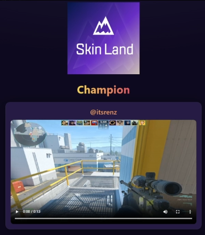 FURIOUSSS's tweet photo. The winners of the @SkinLand_market contest are : 

@konkeriz FOR THE BEST HIGHLIGHT 

@1tsrenz FOR THE FUNNIEST CLIP

Congratulations guys and check your X/Twitter DMs for a message from @SkinLand_market ! https://t.co/njhXxFN5hg