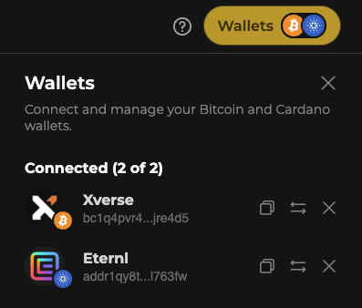 CswapDEX's tweet photo. The user experience for @btc_karma is like nothing you've ever seen before in a staking platform.

Bitcoin + Cardano. Seamless interaction. Cryptographically secure. No bridges.

Launch is imminent.

$KARMA https://t.co/m1UBvNY5AU
