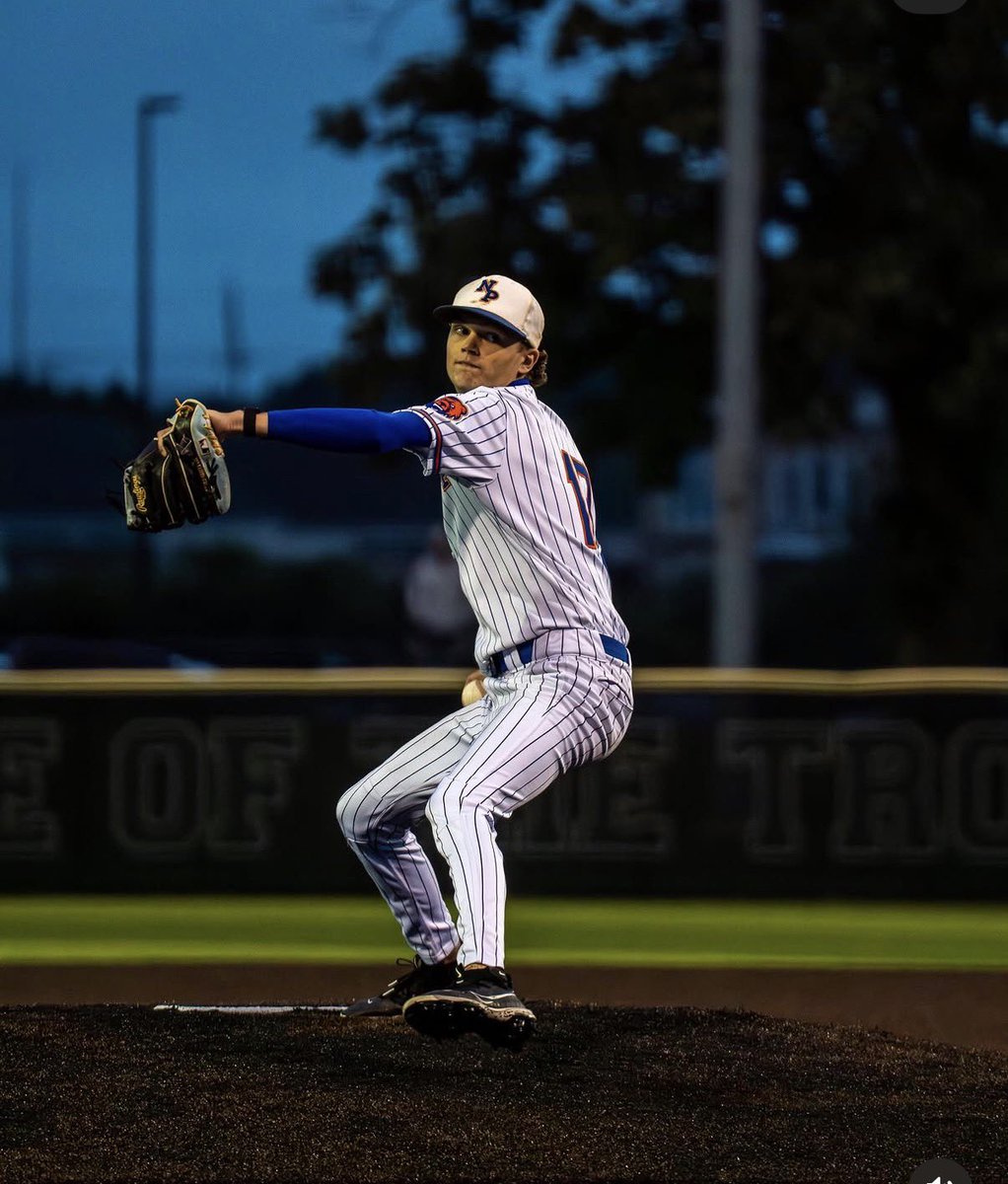 NPGrizzBaseball's tweet photo. Congrats to Jaymeson Brown on earning 2nd Team All-Conference Pitcher! Great Season! https://t.co/CIqpeBhFA8