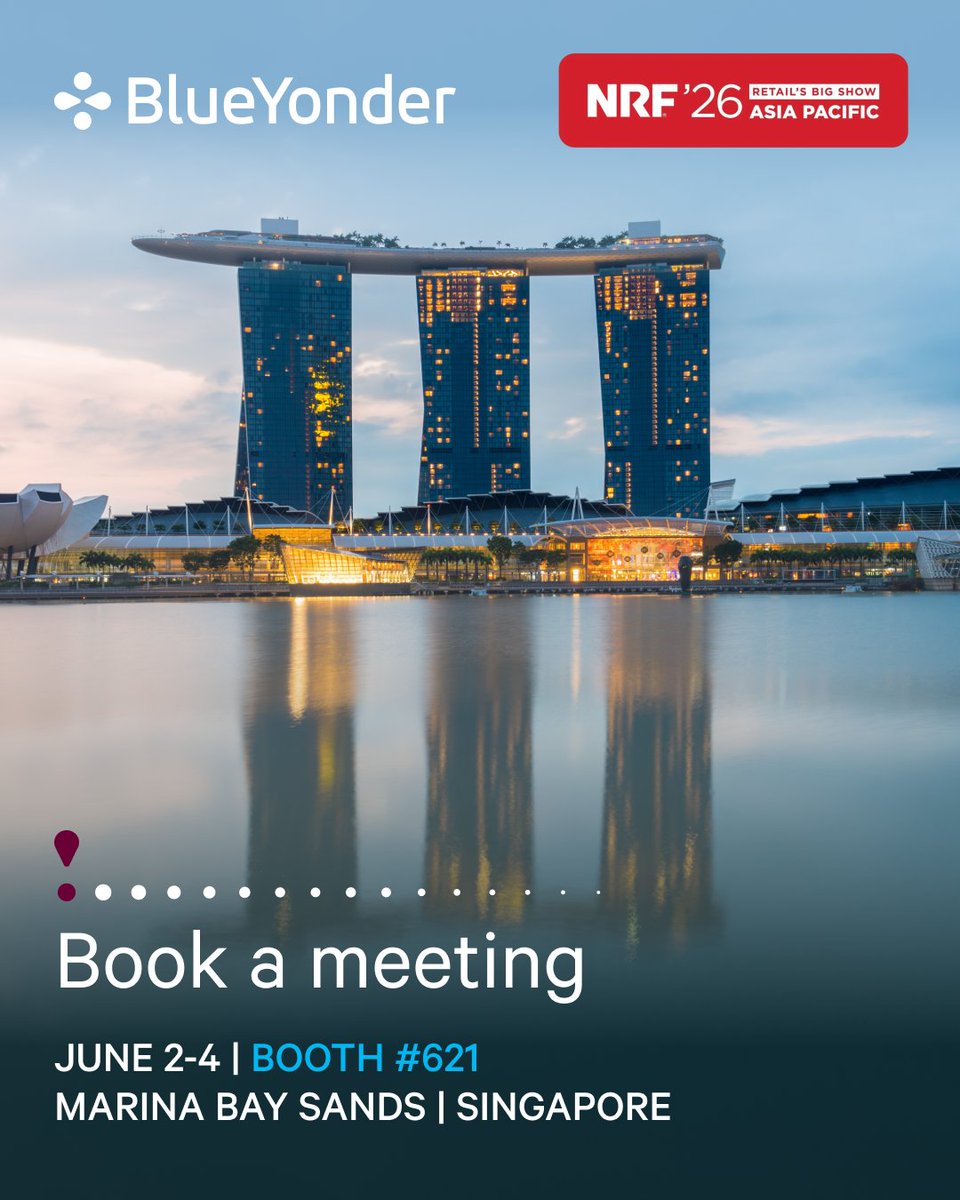 SilvinaLive's tweet photo. See you at #NRFAPAC2026. We'll have the team on the ground and a few meeting slots left if you want to talk retail planning, execution, or just catch up. Book while you can.
https://t.co/vOC8DAgK3o https://t.co/Ov7KqX629e