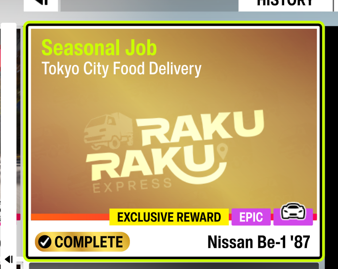 KogeyFox's tweet photo. Nice to see the Nissan BE-1 is going to be the rarest FOMO car in FH6 because this playlist bugged out not giving the award car to people who completed it because the objective completed early before the event started. Please fix. @ForzaHorizon @WeArePlayground https://t.co/EYs3y3rRUj