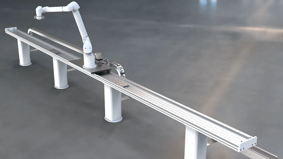 TMDmag's tweet photo. @prorobotics introduces 8-axis linear robot transport. Learn how the transport extends the reach of the company’s robotic welding systems and cobots: https://t.co/SL4LO1bkdB #todaysmedicaldevelopmentsmag #tmdmag #medtech #manufacturing #productiverobotics https://t.co/HVGMHMMBrj