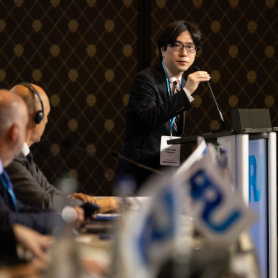 the_IRU's tweet photo. 𝗦𝗵𝗮𝗽𝗶𝗻𝗴 𝗿𝗼𝗮𝗱 𝘁𝗿𝗮𝗻𝘀𝗽𝗼𝗿𝘁!
  
Terrific insights and discussions today during the IRU passenger and goods transport councils. 
 
A BIG thank you to our speakers and members. 
  
See you tomorrow for the General Assembly! https://t.co/WX5PELt6TS