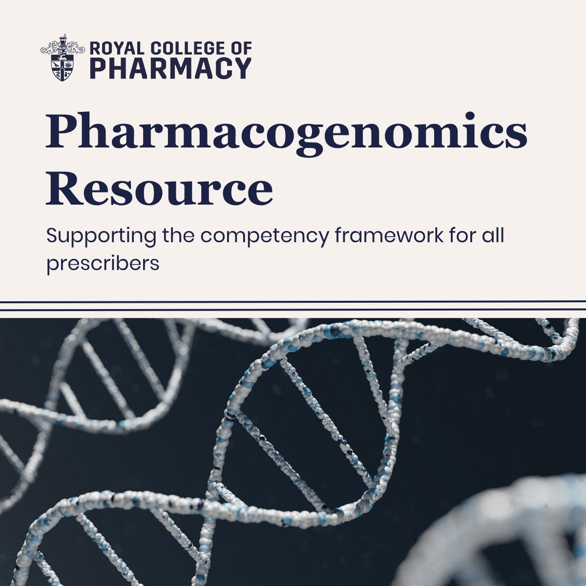 rc_pharm's tweet photo. Pharmacogenomics is becoming increasingly relevant to prescribing.

Our pharmacogenomics resource supports prescribers across all professions to understand how genetic variation can influence medicines and apply this knowledge in practice.

Learn more: https://t.co/LCEJphJZHe https://t.co/Veo0gUMvPn